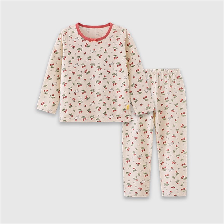 Children's Pure Cotton Cartoon Pattern Pajamas